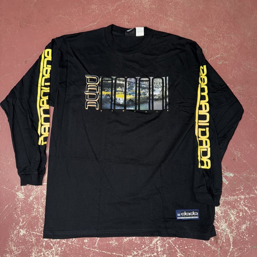 Nos Vintage Damani Dada Long Sleeve Graphic T Shirt Xxl Rap Hip Hop Streetwear